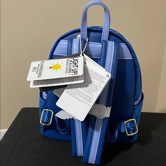 Loungefly Disney SASSY TINKERBELL Light Up Bag/Backpack NWT - Picture 2 of 3